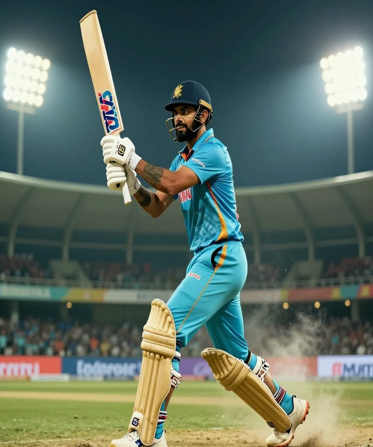 VIRAT KOHLI 3D Animation